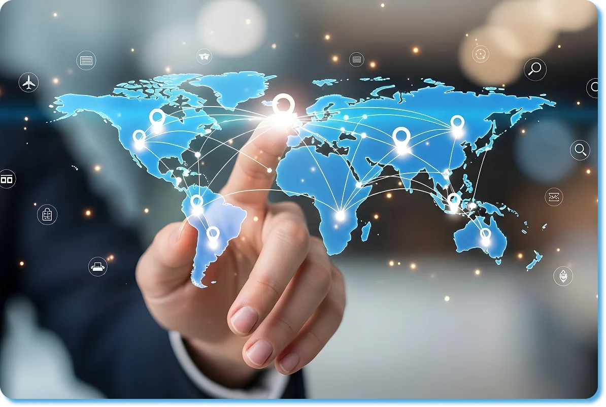 多種多様なグローバルネットワーク